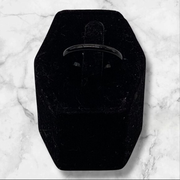 2mm Mens Comfort Fit Tungsten Carbide Black Wedding Band Ring Size 7 - Picture 6 of 7